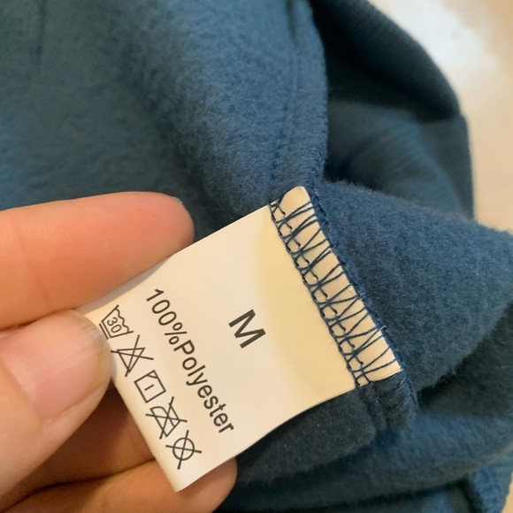 Hellstar Studios "Path to Paradise" Teal Blue Hoodie Sweatshirt M - Picture 2 of 5